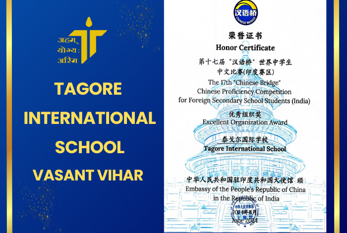 School received the Best Organization Award at the 17th 'Chinese Bridge' Chinese Proficiency Competition