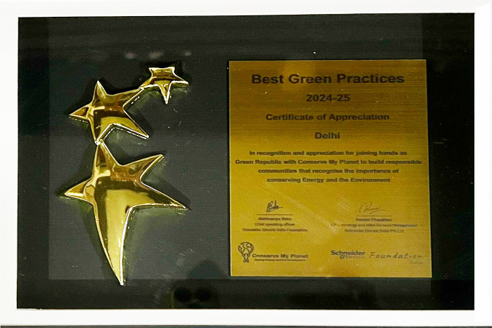 Best Green Practices Award