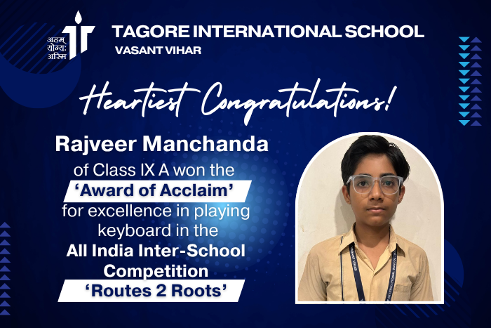 Rajveer Manchanda Wins ‘Award of Acclaim’ at Routes 2 Roots Competition