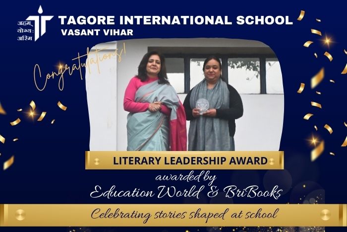 Celebrating Young Authors: Literary Leadership Award for TIS