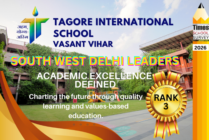Tagore International School Shines in Times Survey of India